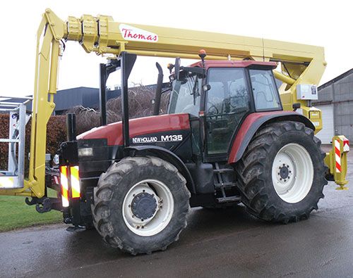 Nacelles sur tracteur agricole - Alsimat